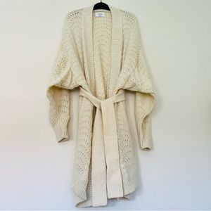 Soft and luxurious wrap sweater